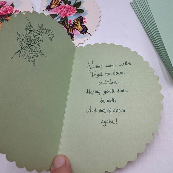 Vintage Greeting card partial set original box 60s 70s - Picture 13 of 16